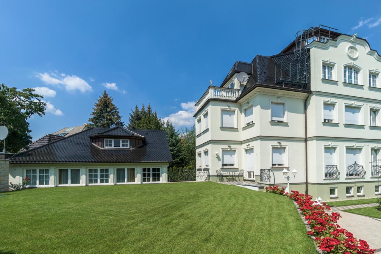 Hotel Villa Am Waldschloesschen Dresden Exterior foto